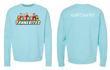 Load image into Gallery viewer, ***NEW NEW NEW*** Tannerites NEW LOGO Tultex Crewneck Sweatshirts Adult