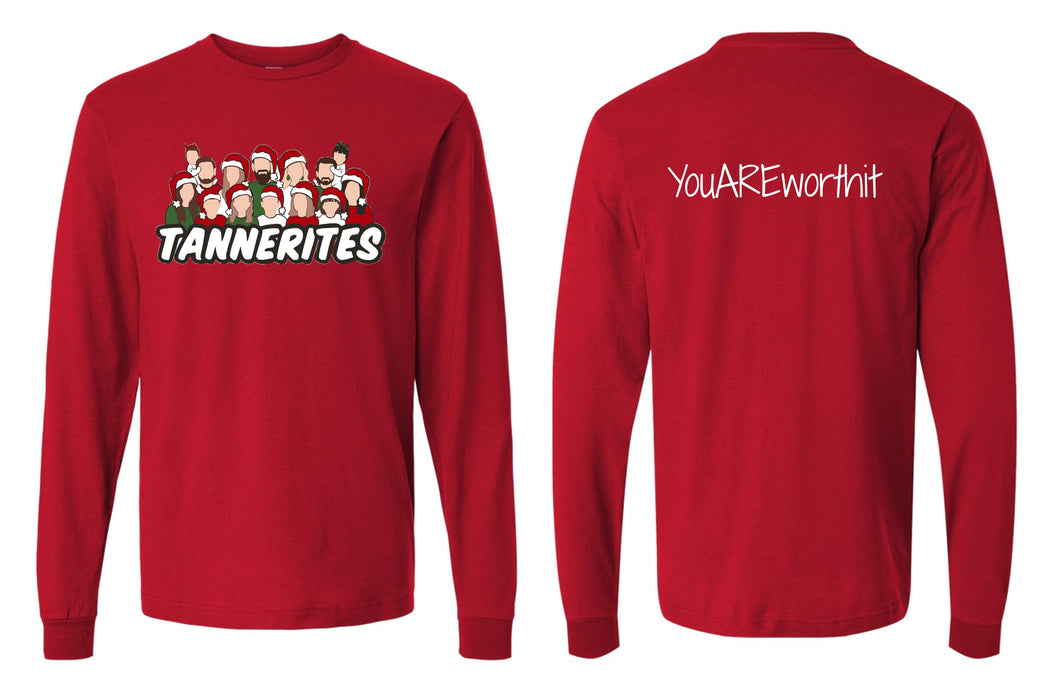 NEW LOGO!! Christmas Tannerites Long Sleeve Shirts Toddler, Youth and  Adult