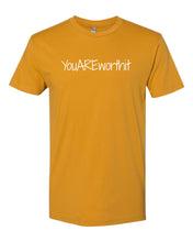 Load image into Gallery viewer, 3600 Next Level -YouAREworthit Cotton Short Sleeve Crew
